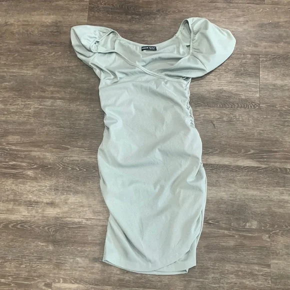 SHEIN | Dresses | Shein Sage Green Ruched Side Dress Size Small New Without Tags | Poshmark SHEIN | Dresses | Shein Sage Green Ruched Side Dress Size Small New Without Tags | Poshmark